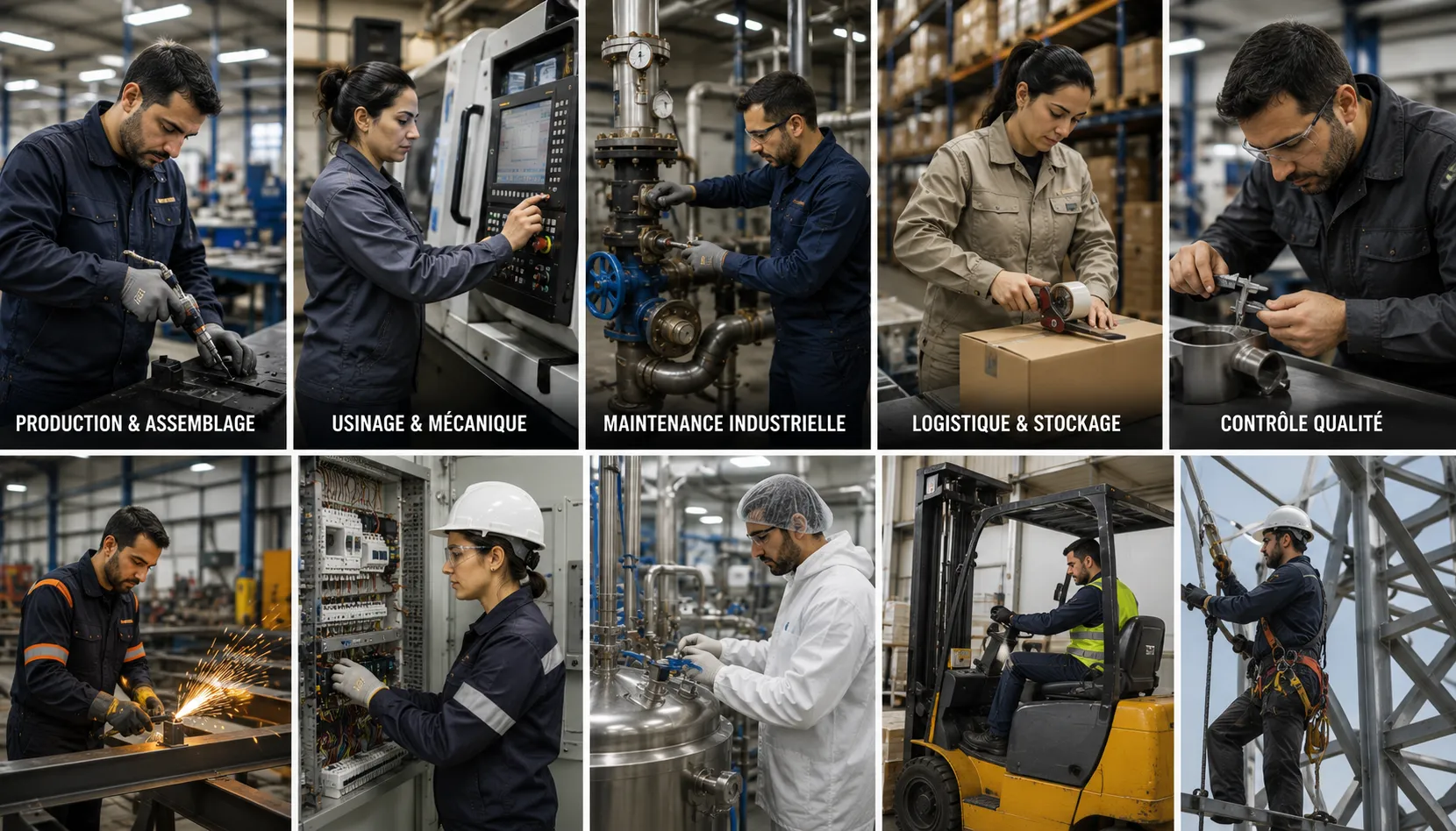Industrial workwear production
